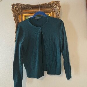 Banana Republic Dark Green Women's Cardigan